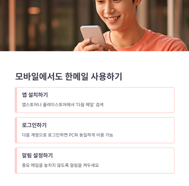 한메일 사용 최종 체크리스트!