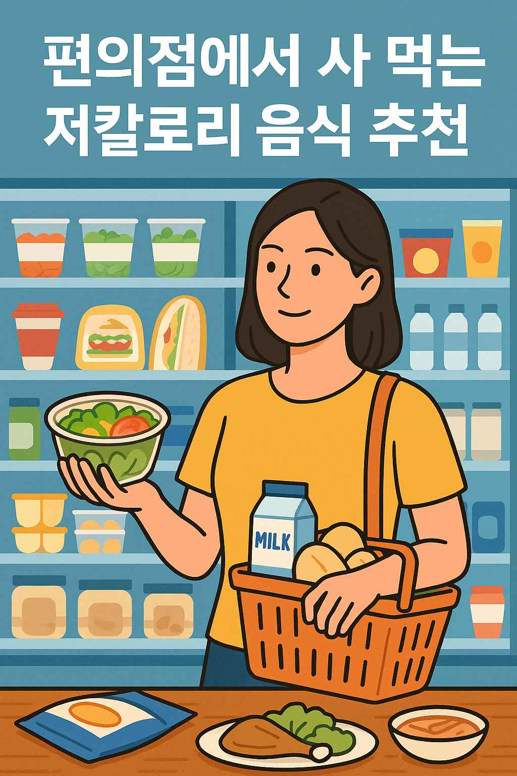 편의점에서 사 먹는 저칼로리 음식 추천