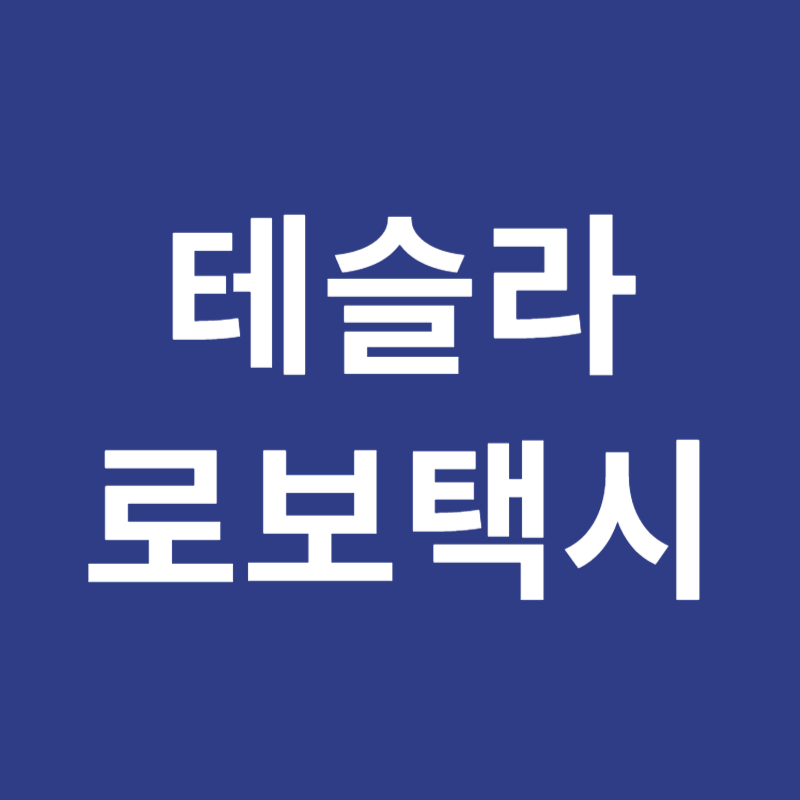 테슬라 로보택시