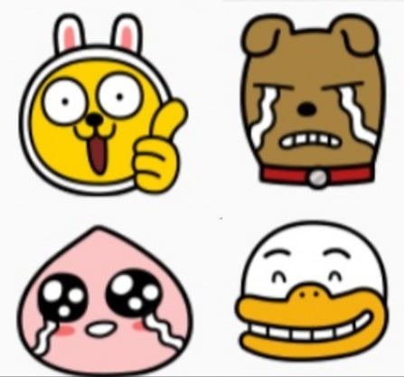 카카오톡 기본 이모지.
