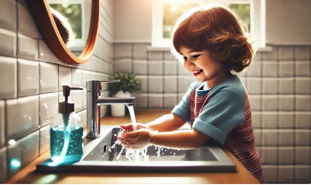 어린이 감염병 예방 관련 사진