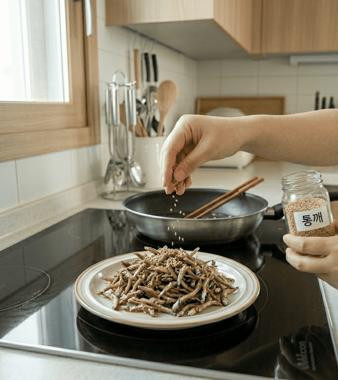 멸치볶음 맛있게 만드는법
