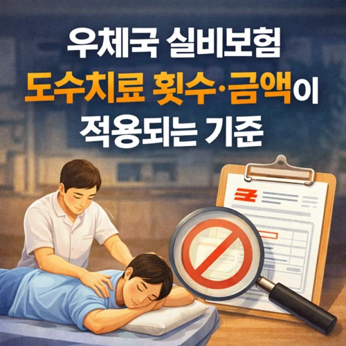 우체국 실비보험 도수치료 썸네일