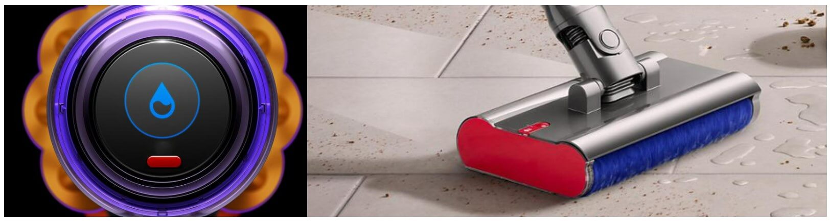 물 청소 모드 선택