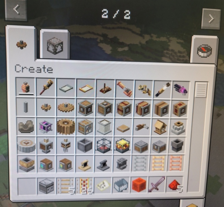 마인크래프트 1.19 산업모드 인벤토리 