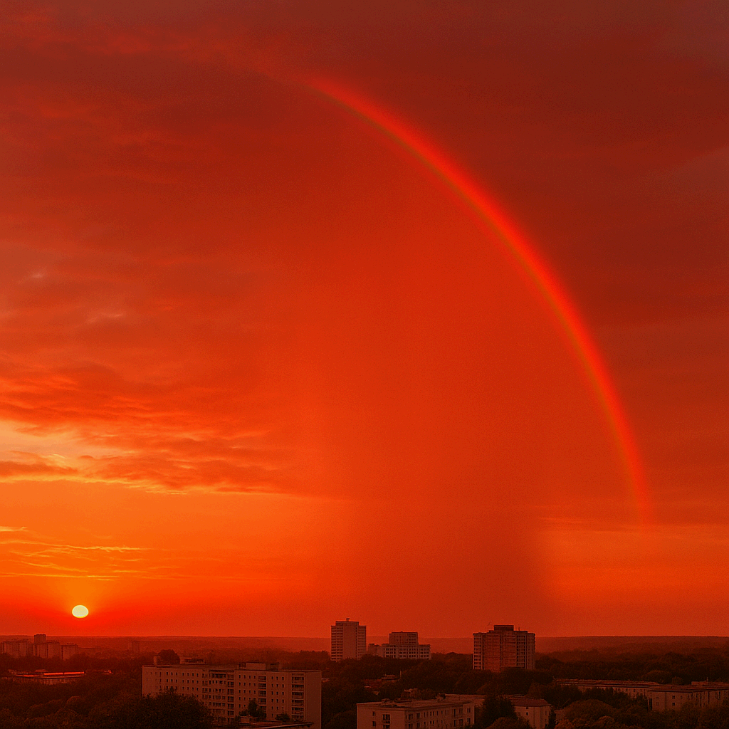 붉은 무지개