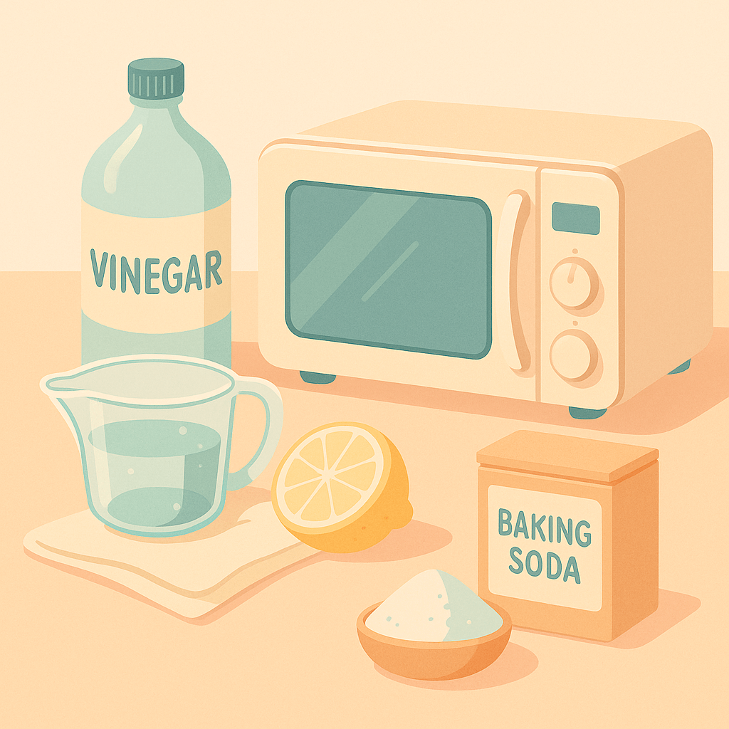 전자레인지 청소법