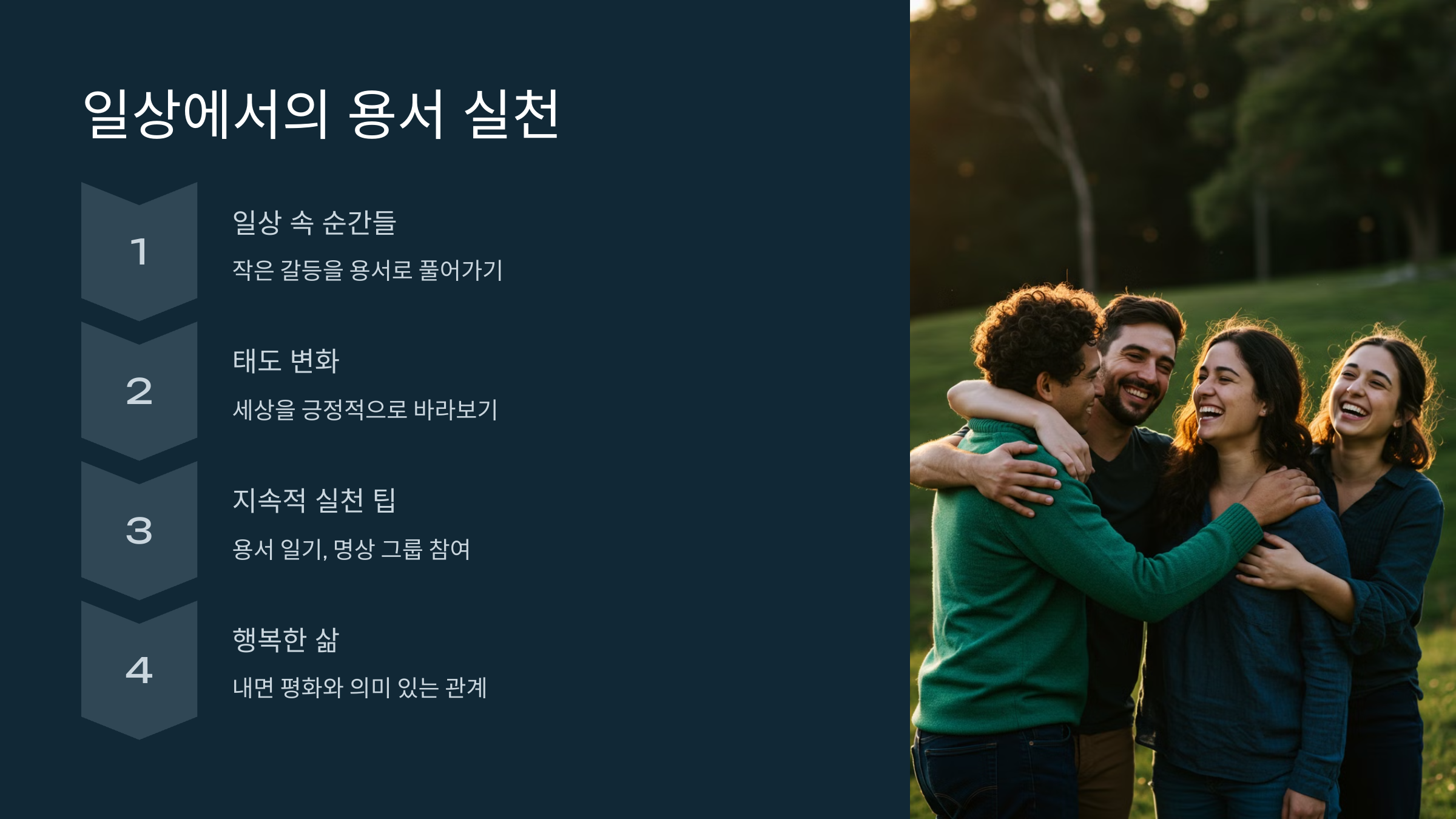 일상에서의 실천