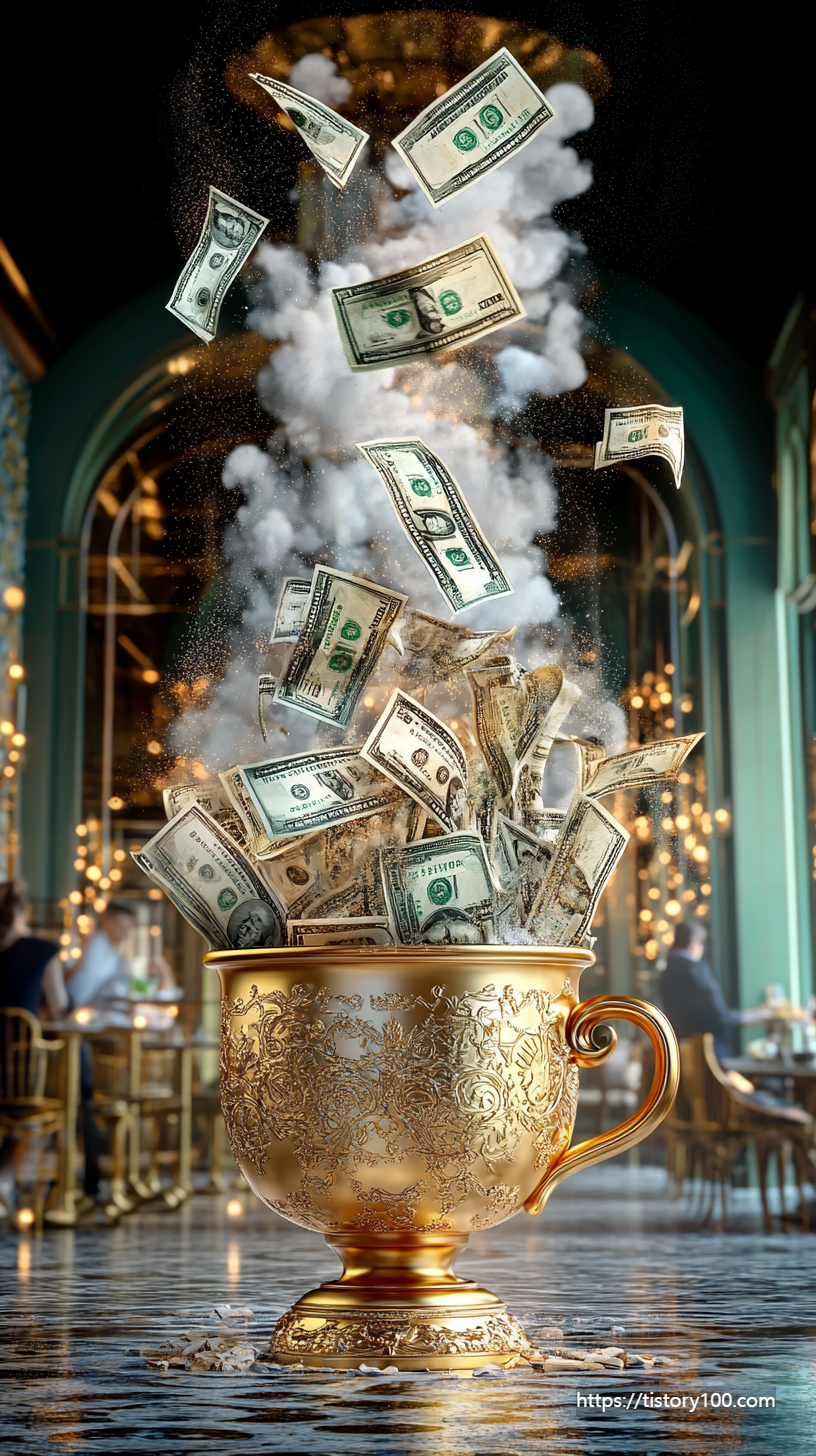 고가의 커피 이미지2