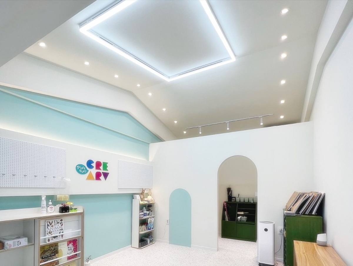 미술학원인테리어