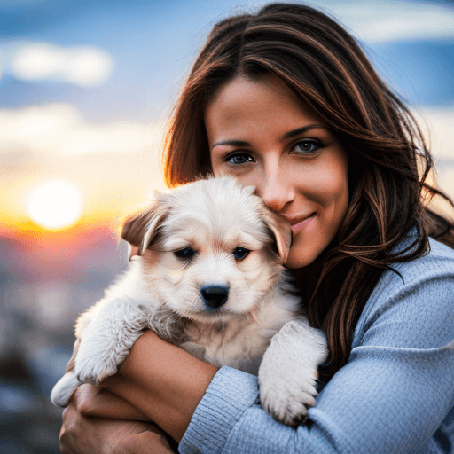 강아지 안는 꿈 해몽 해석