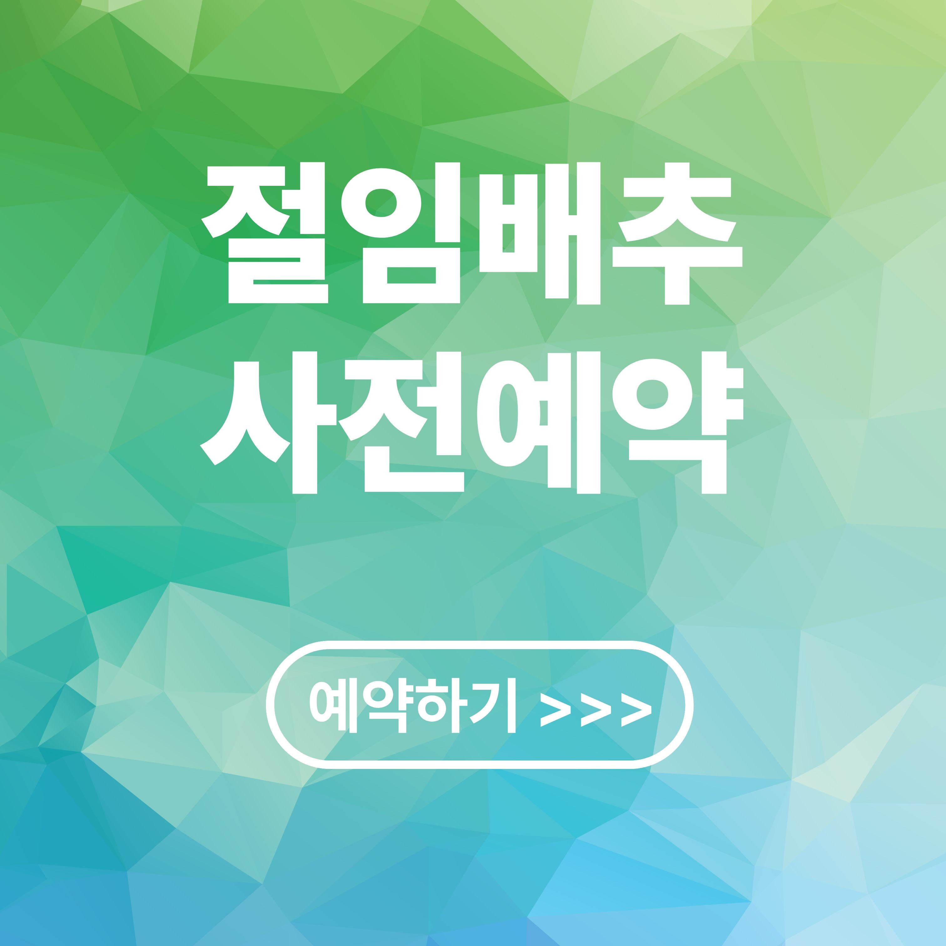 절임배추 사전예약 마감 임박 총정리
