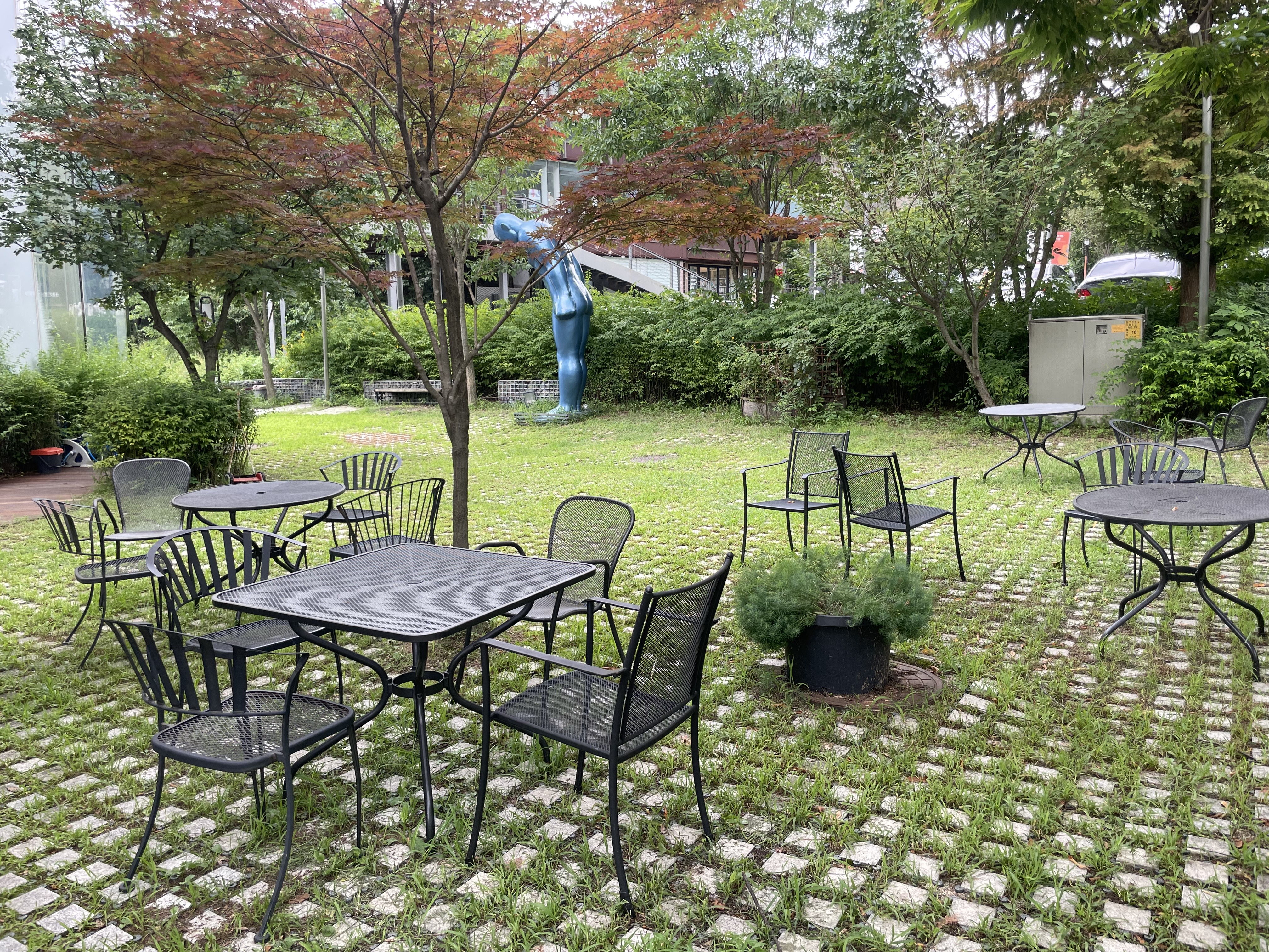 헤이리 대형카페 화이트블럭