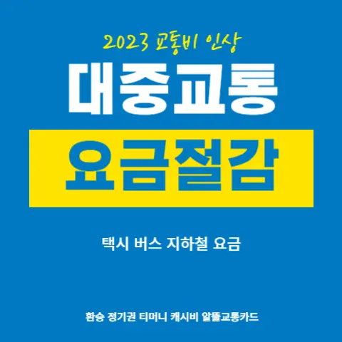 대중교통-요금절감