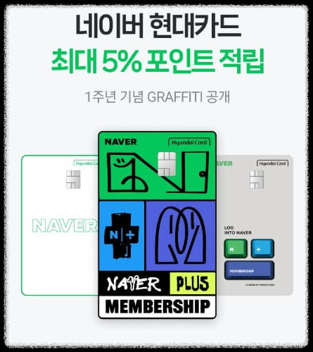 네이버 현대카드 혜택 포인트 총정리