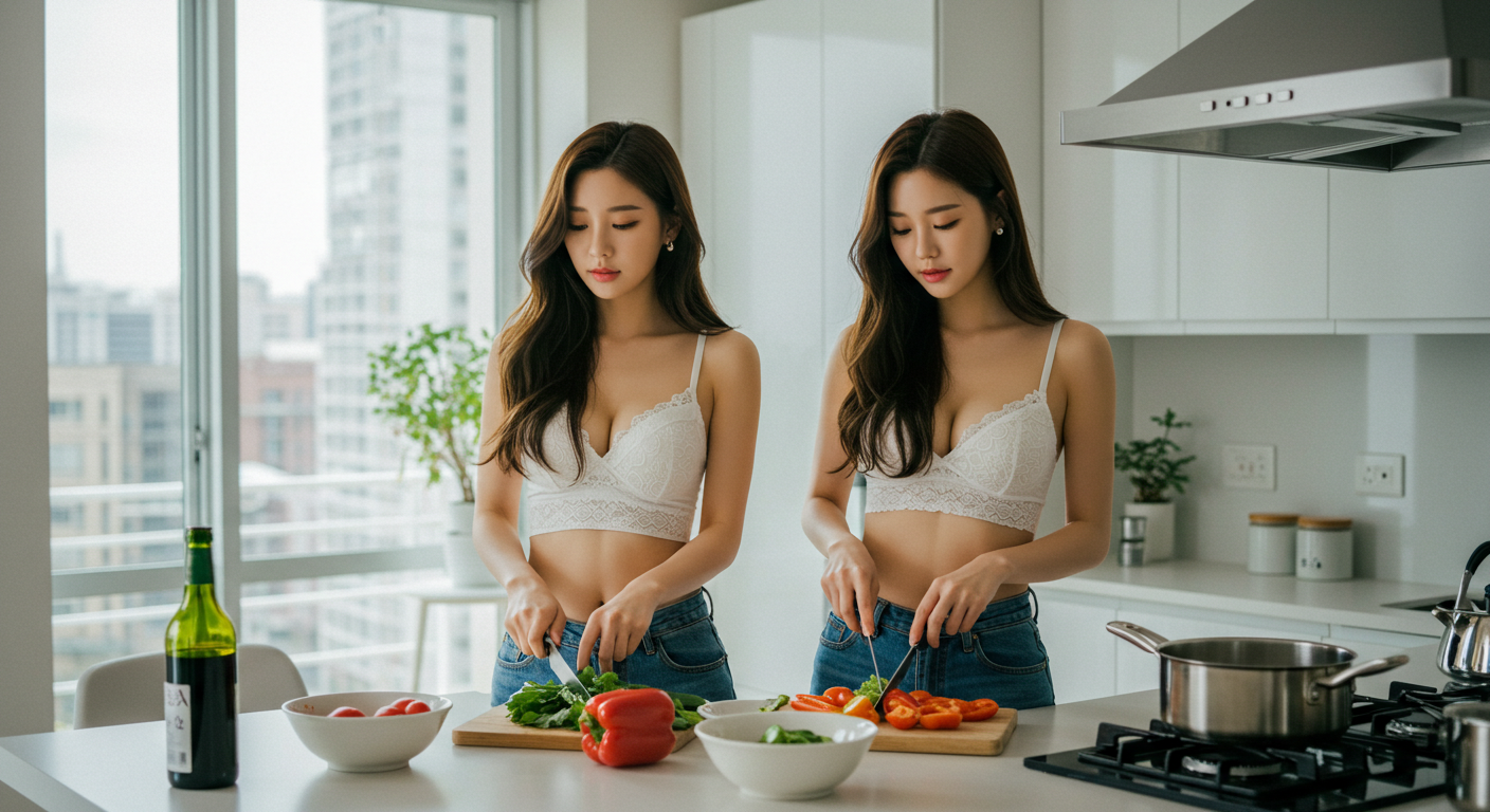 요리하는 여자들