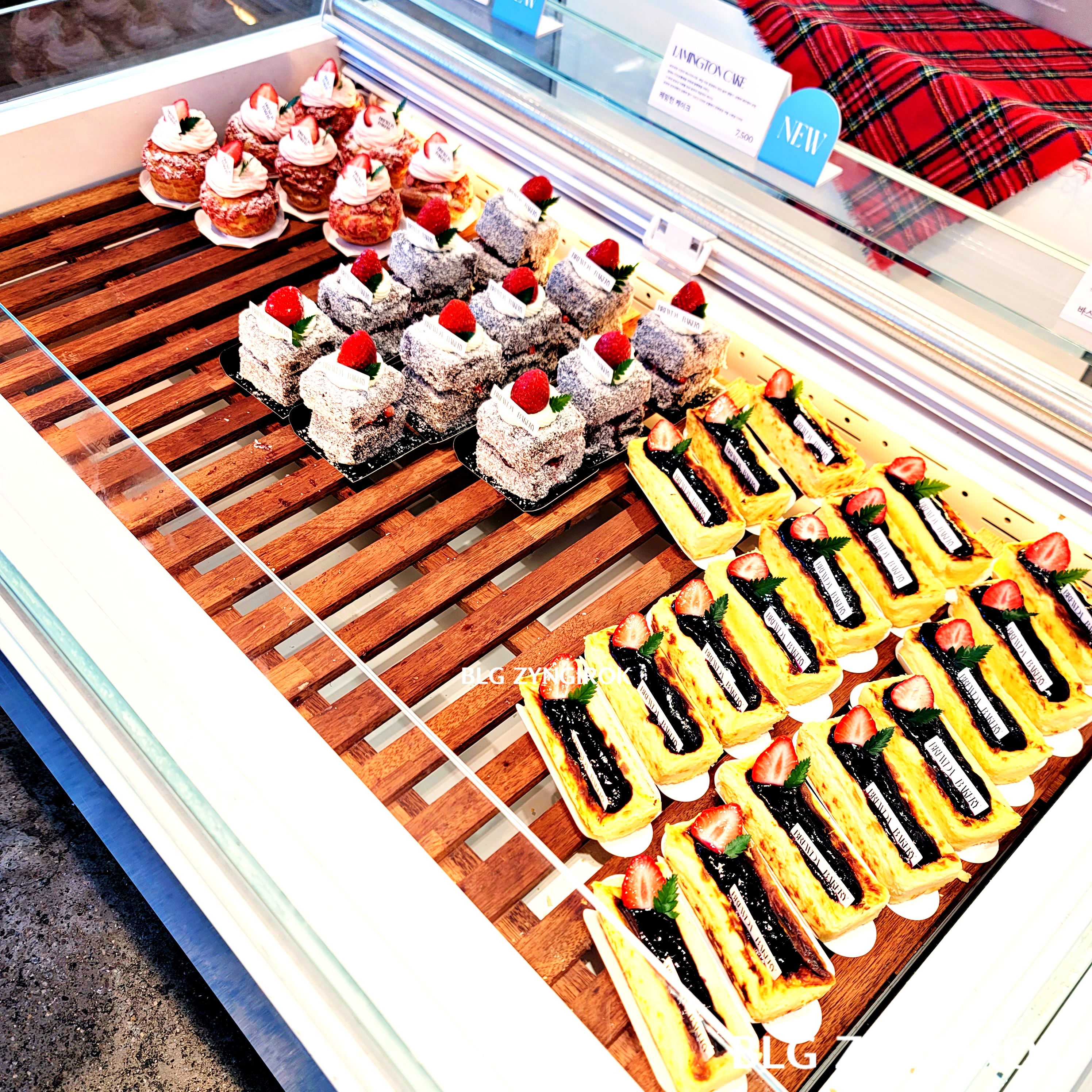 브루다 카페 - 디저트 모습이다.