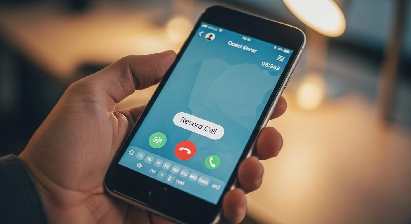 아이폰 통화 녹음기능