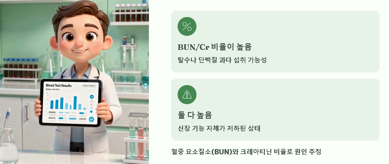 크레아티닌 정상수치 총정리