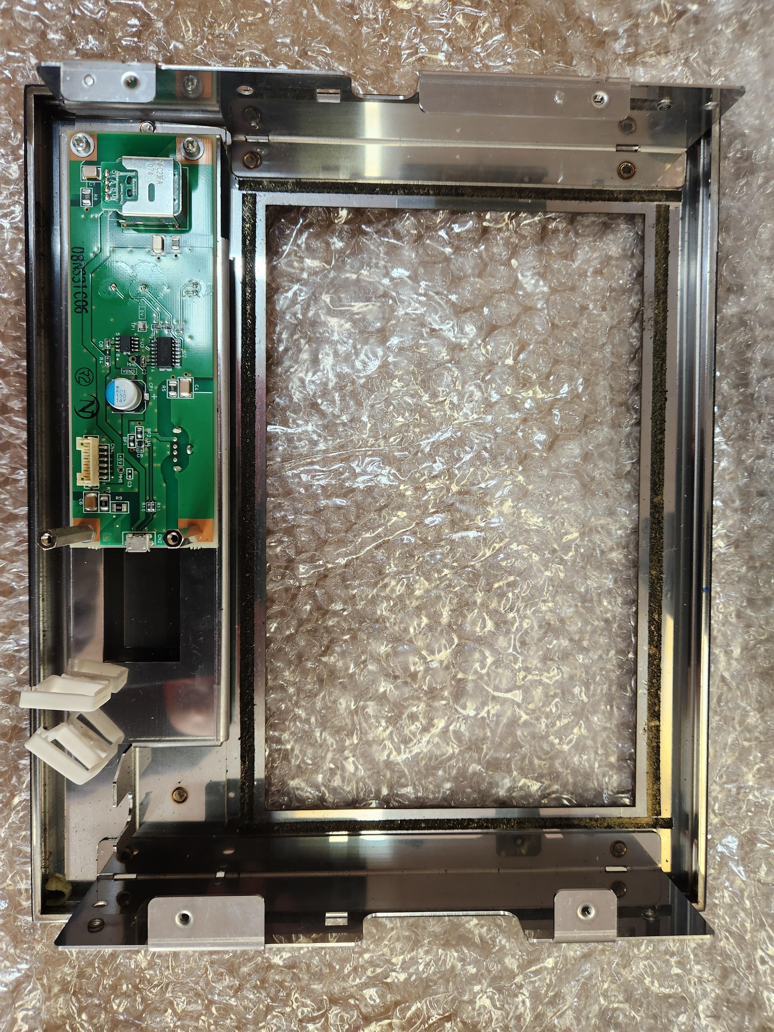 무그(MOOG) 터치패널 J141-215 Digipack III 터치 불능 수리 완료