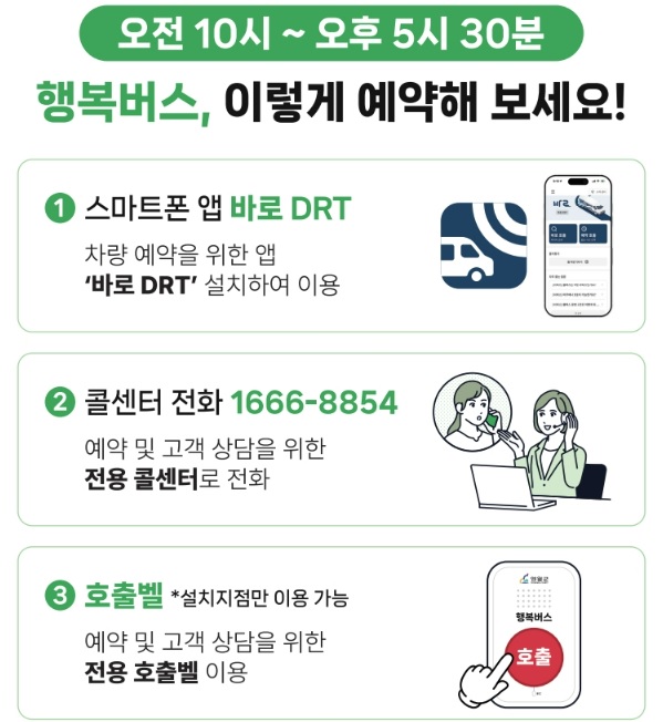 영월군 수용응답형 행복버스