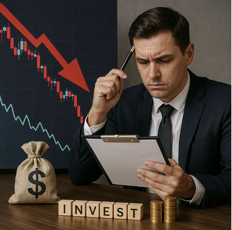 환율 급변기에는 어떻게 투자를 해야 할까?를 연상할 수 있는 이미지