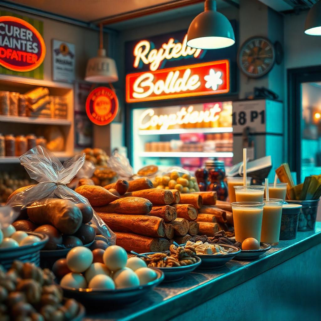 편의점 겨울 메뉴 비교