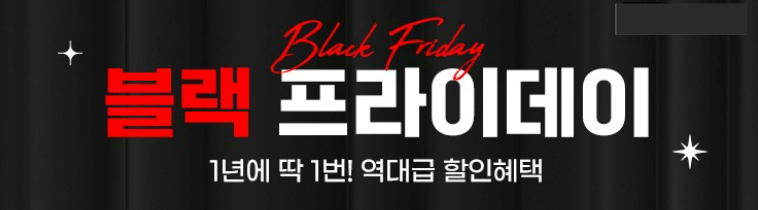 쿠팡 블랙프라이데이