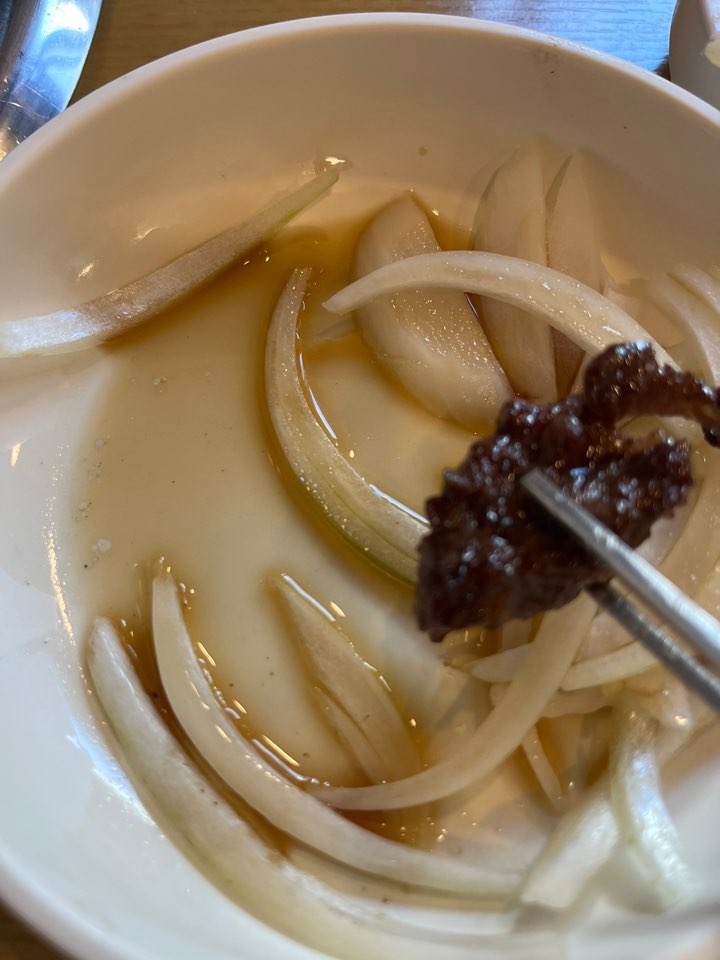 경주 영양숯불갈비 밑반찬