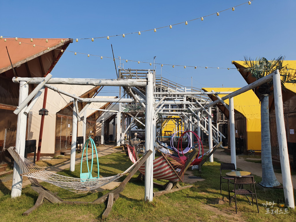 제부도 글램핑 글램비 분위기