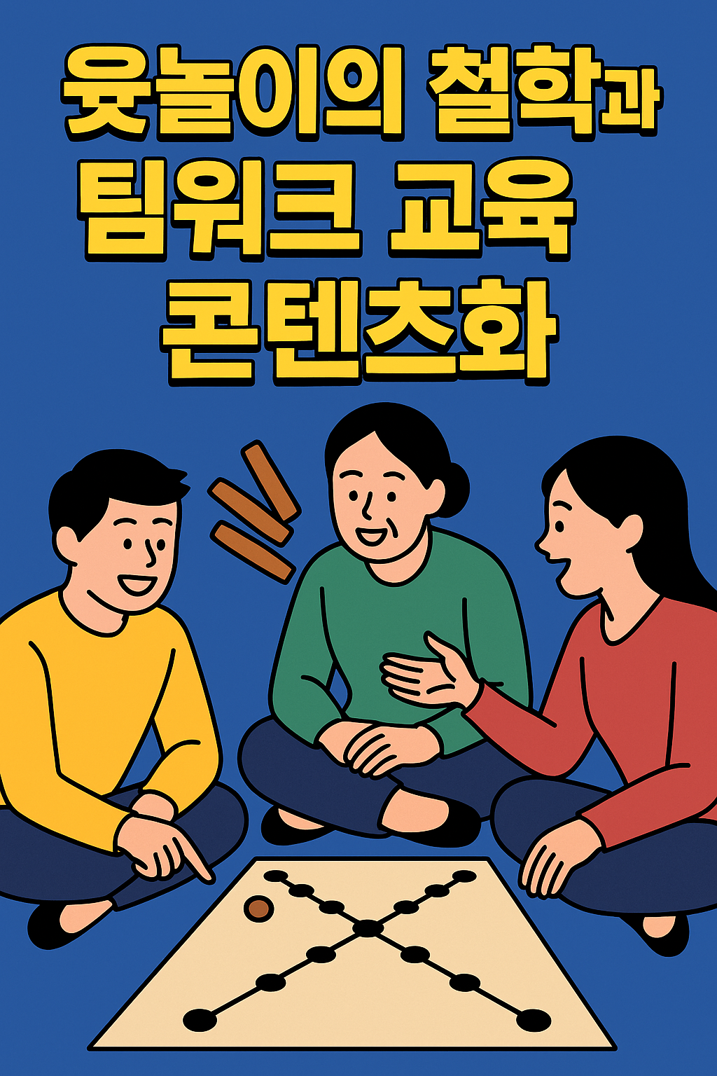 윷놀이의 철학과 팀워크 교육 콘텐츠화