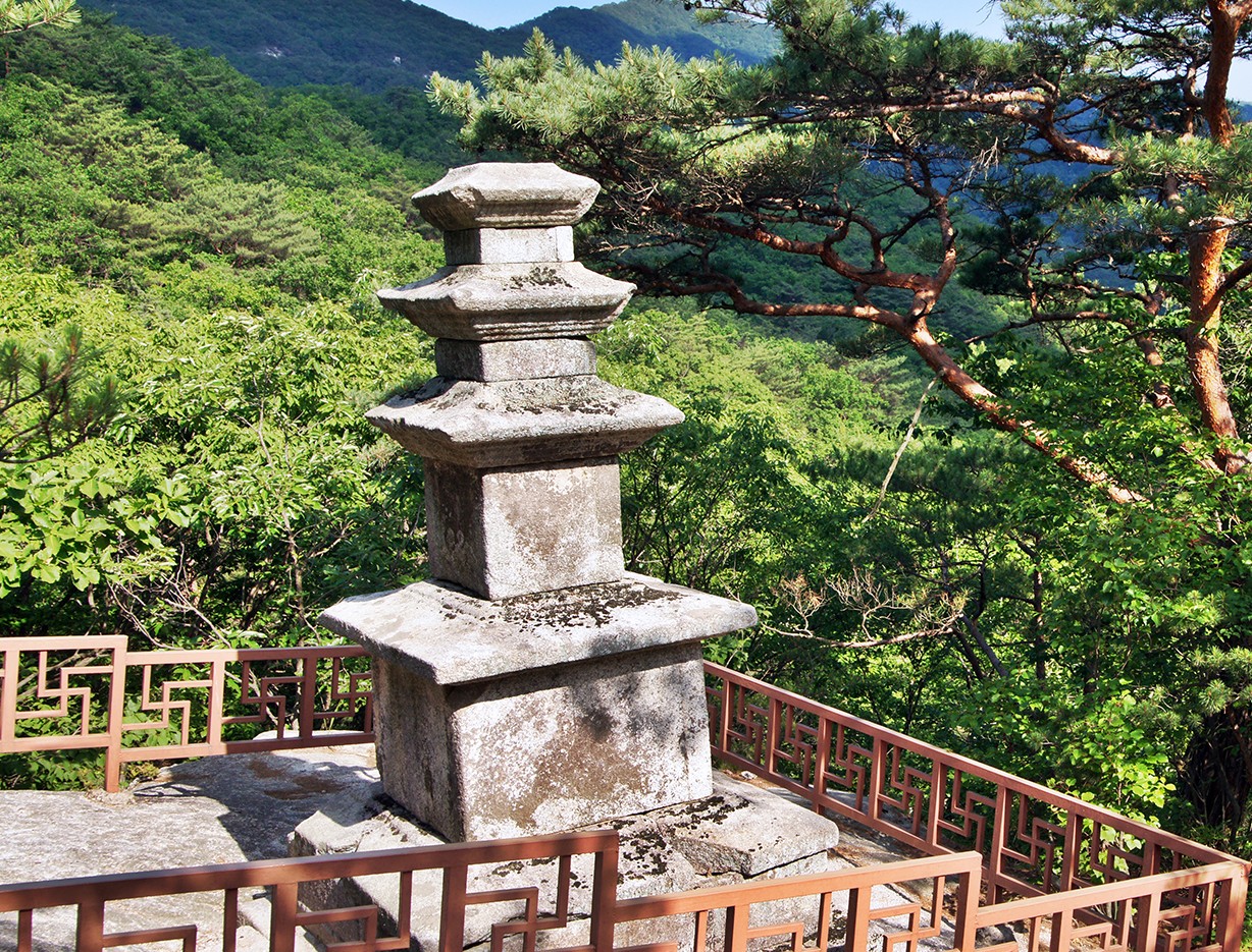 춘천청평사 청평사 삼층석탑