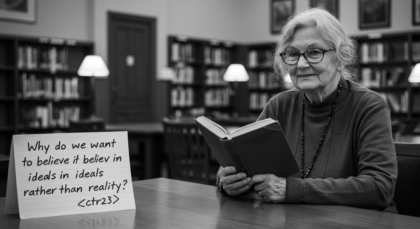 왜 우리는 현실보다 이상을 믿고 싶어할까?