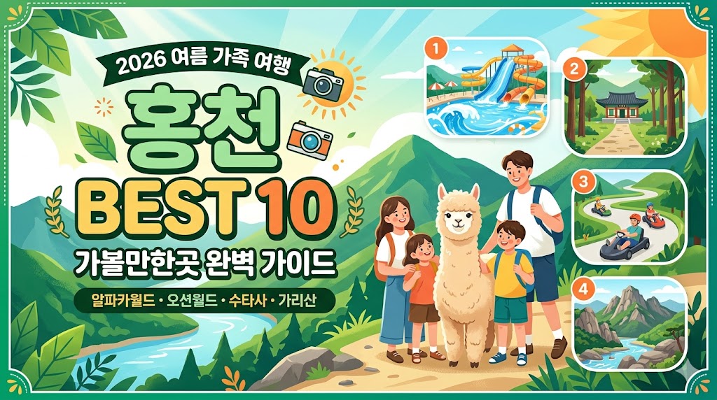 홍천 가볼만한곳 베스트10