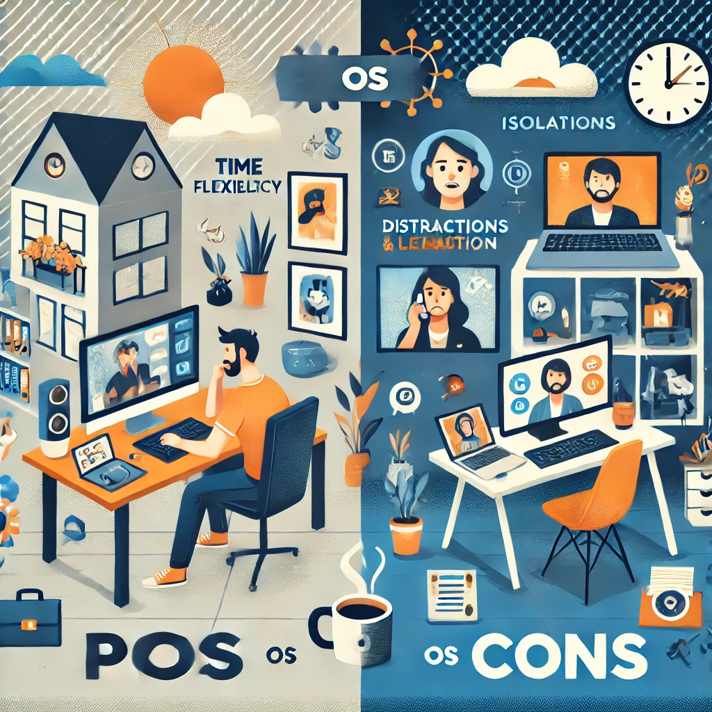 재택 근무의 장점과 단점 (생산성, 소통, 커리어 성장)