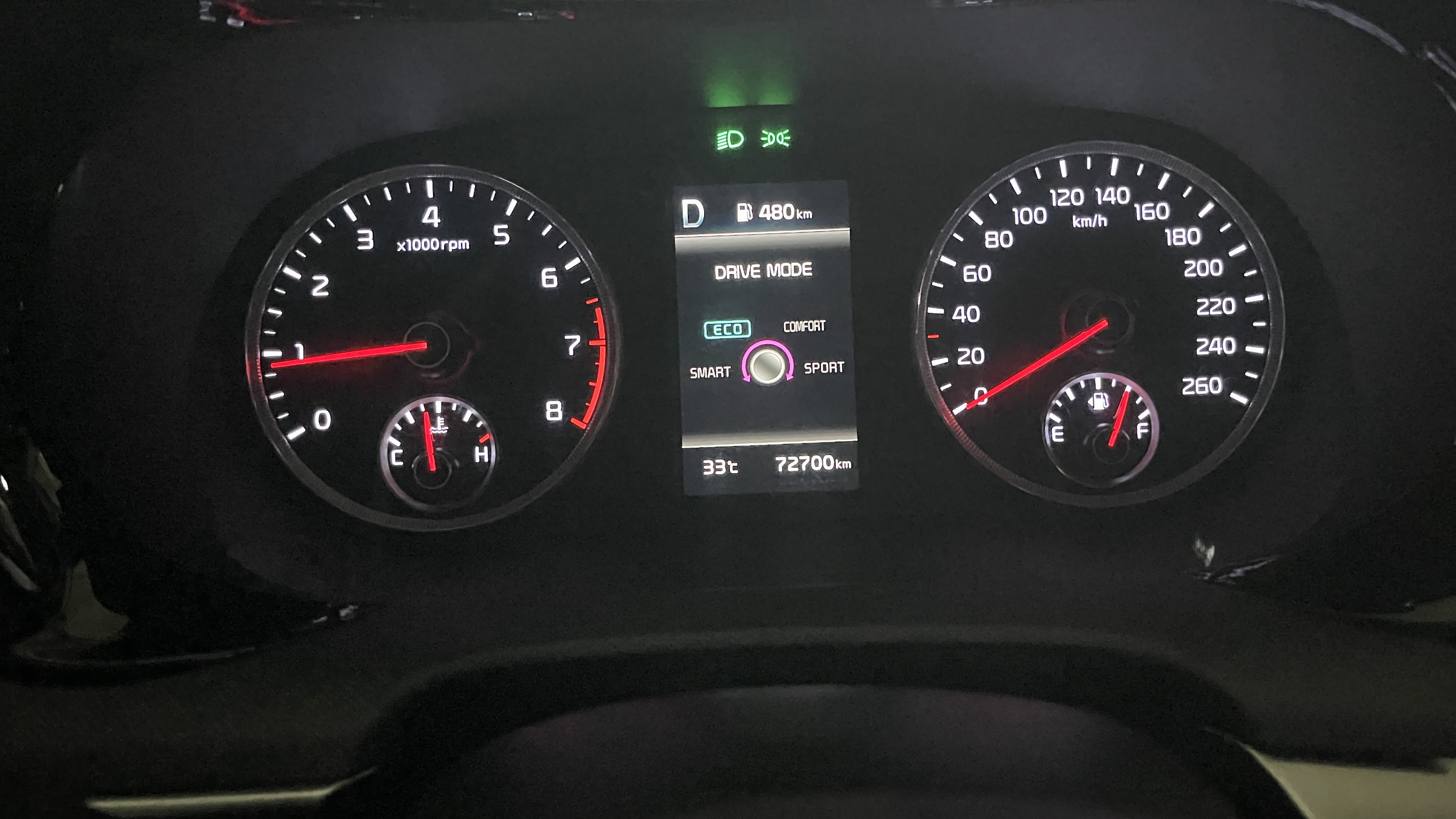 에코 모드 설정 사진