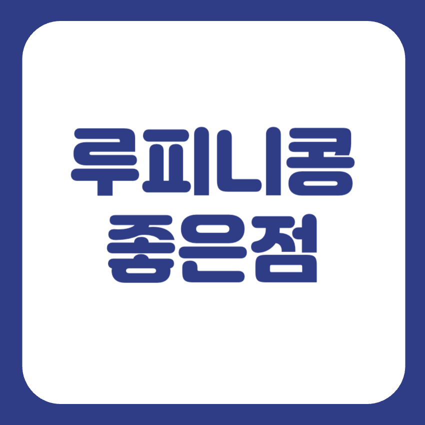 루피니빈 먹는법