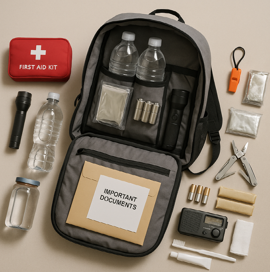 긴급 상황을 대비한 비상용 배낭, 꼭 챙겨야 할 20가지 필수 준비물 리스트 사진