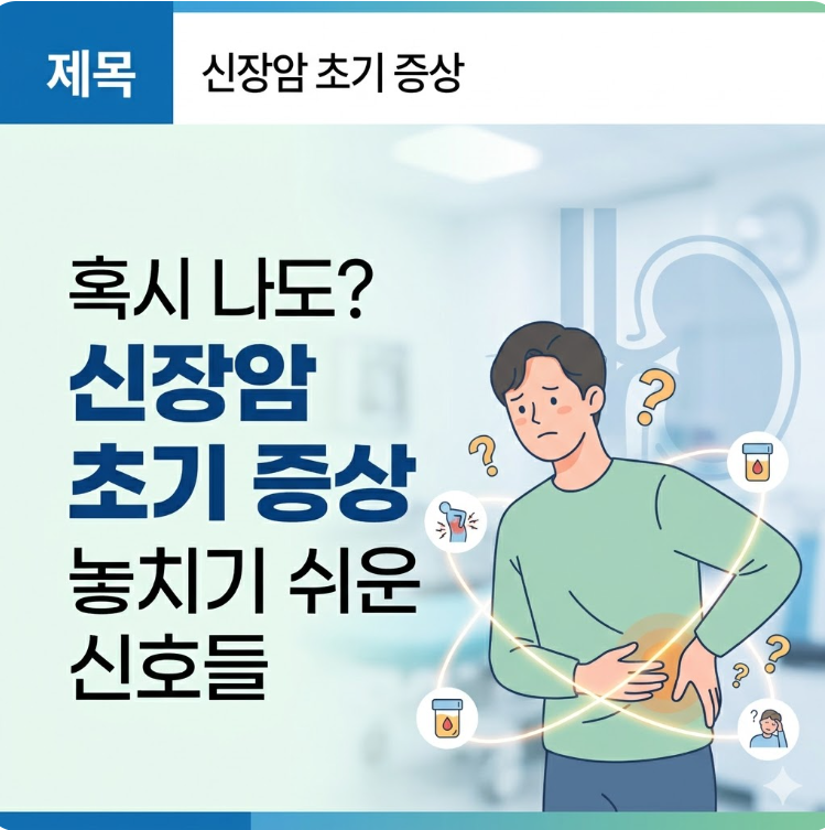 신장암 초기 증상