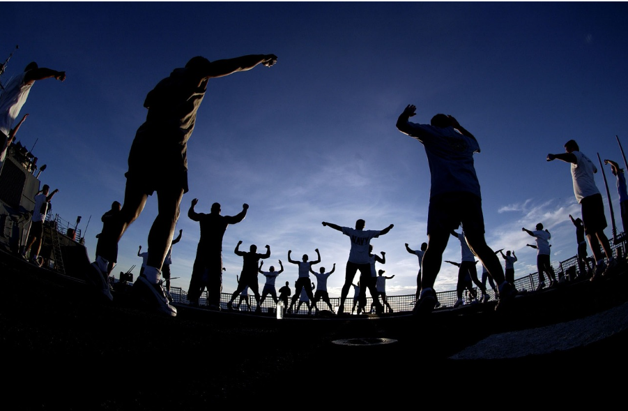 아침 공복 운동