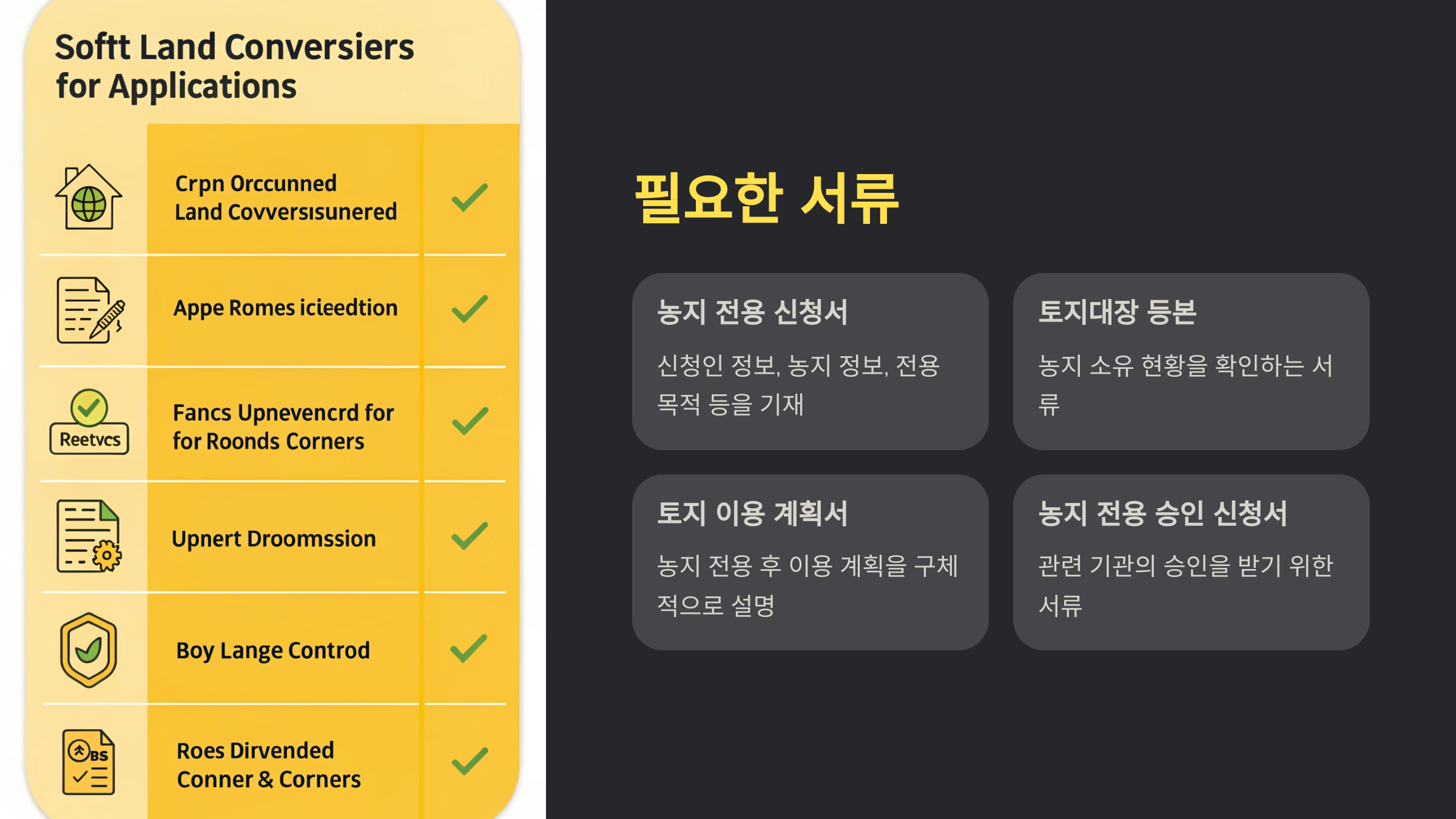 농지 전용 절차