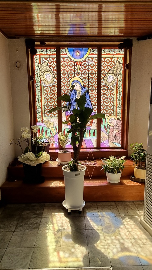 목포 대성동성당 스테인드글라스