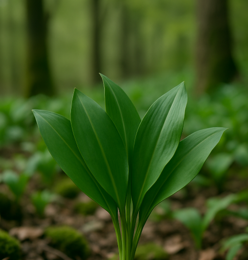 산속에-있는-산마늘