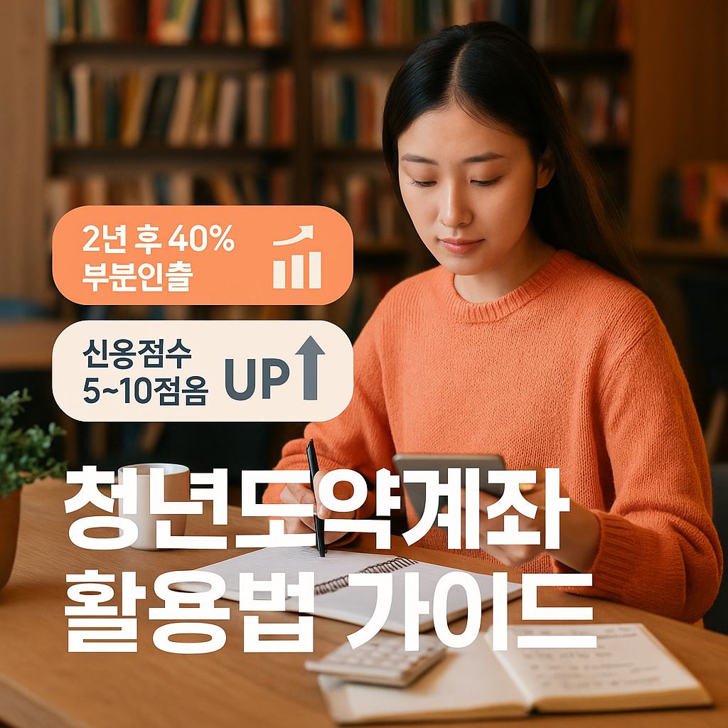 2025 청년도약계좌 부분인출 신용가점 일시납입 안내