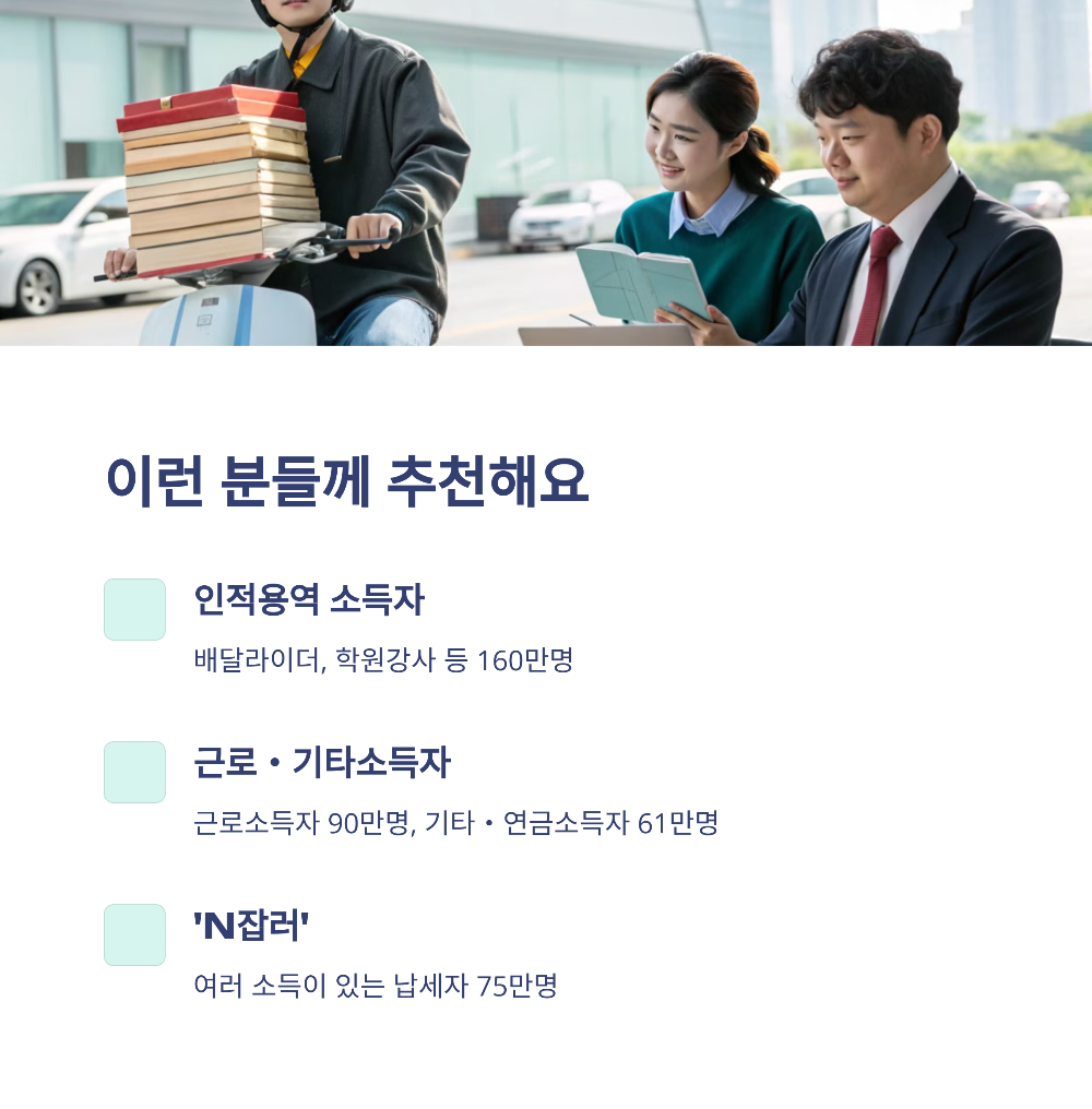 국세청 원클릭환급서비스로 자동 환급 받는 법