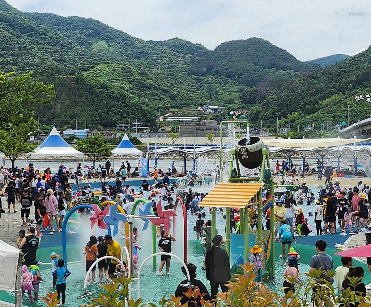 전통 재첩잡이
