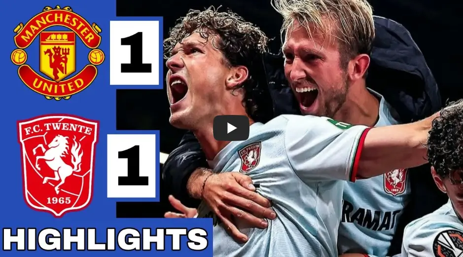 맨유 트벤테 하이라이트 영상