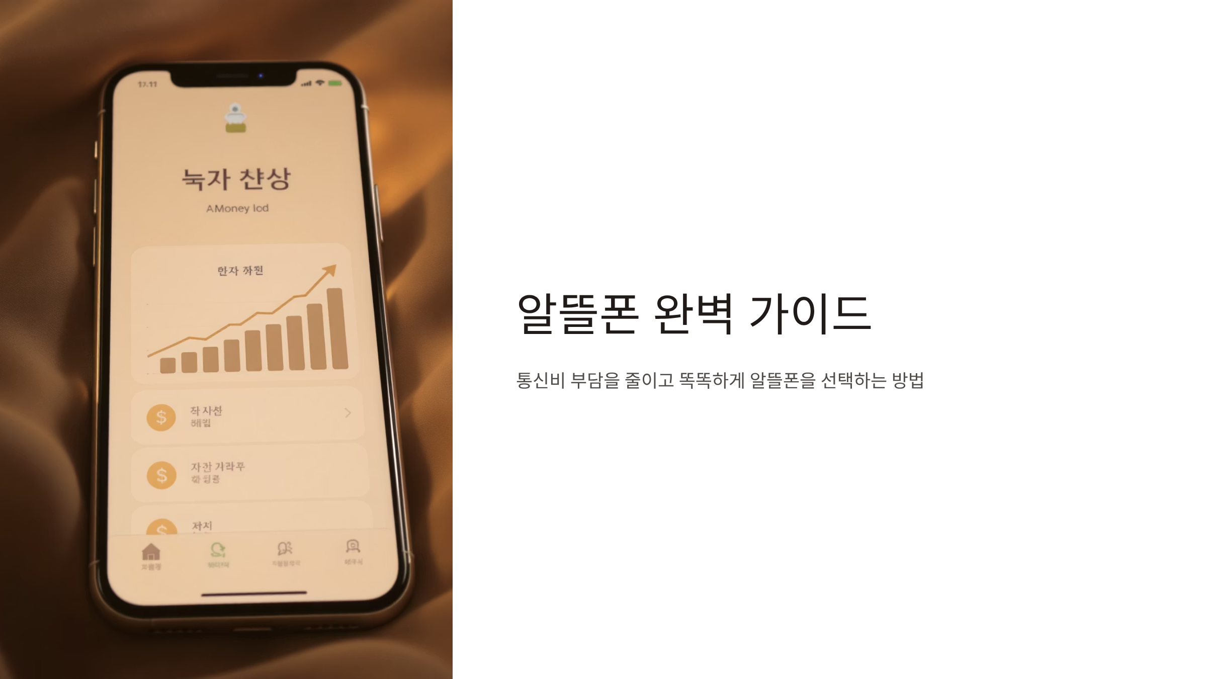 알뜰폰 요금제 선택 완벽 정리