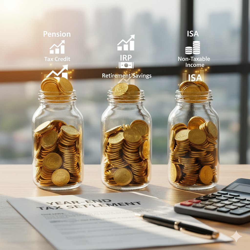 연말정산 세액공제 금융 상품 IRP, ISA, 연금저축을 통한 절세 전략