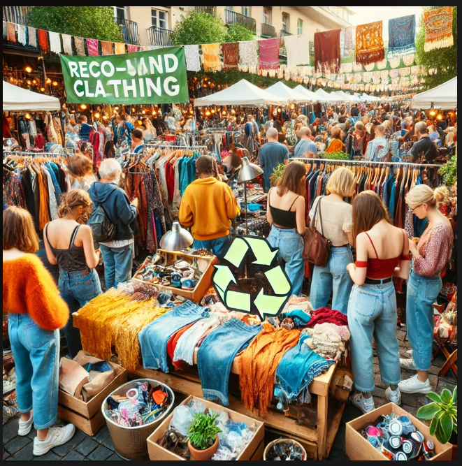 미국 vs 유럽 리세일 패션 플랫폼 비교 (중고 의류 시장, 친환경 소비, 순환 경제) 관련 사진